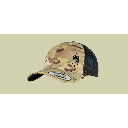 FLEXFIT Retro Trucker Cap- MULTICAM
