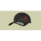 FLEXFIT Retro Trucker Cap- BLACK MULTICAM
